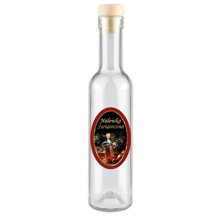 Butelka Futura 250ml z etykieta elipsa Bimberek 2