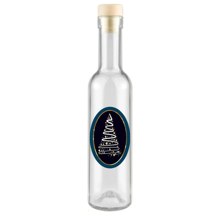 Butelka Futura 250ml z etykieta elipsa Bimberek 1