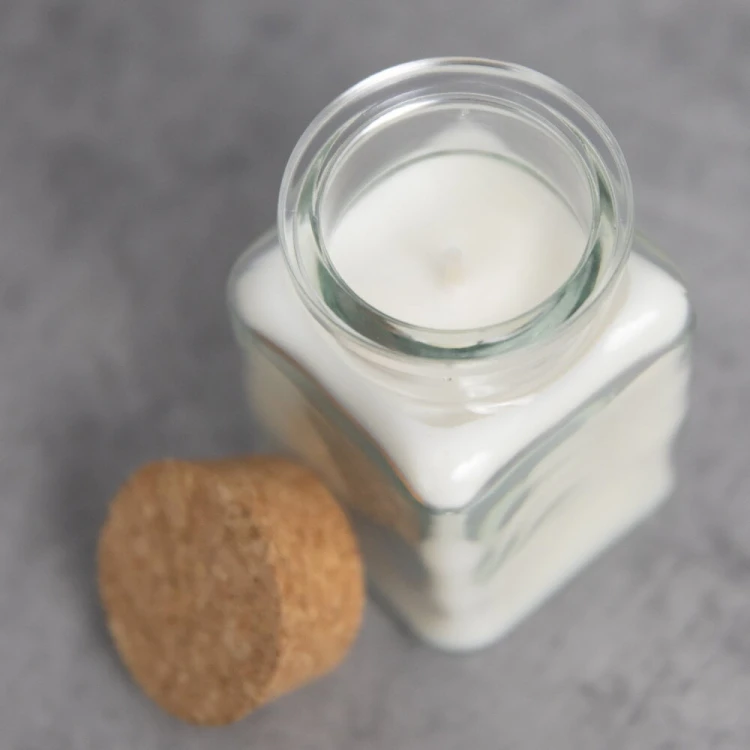 Sloik na swiece 150ml z korkiem bimberek