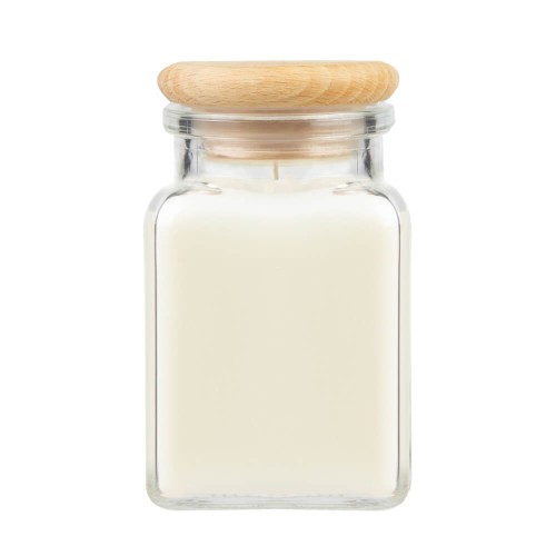 Sloik 150ml na swiece z drewniana pokrywa bimberek hurt