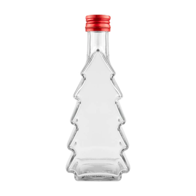 ozdobna Butelka choinka 250ml Bimberek