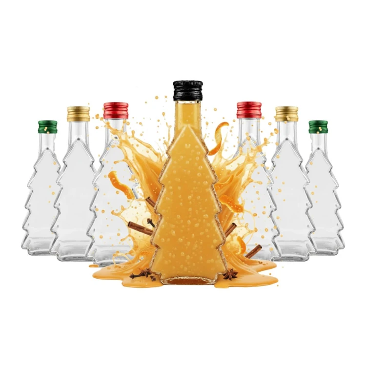 Butelka choinka 500ml bimberek likiery na swieta