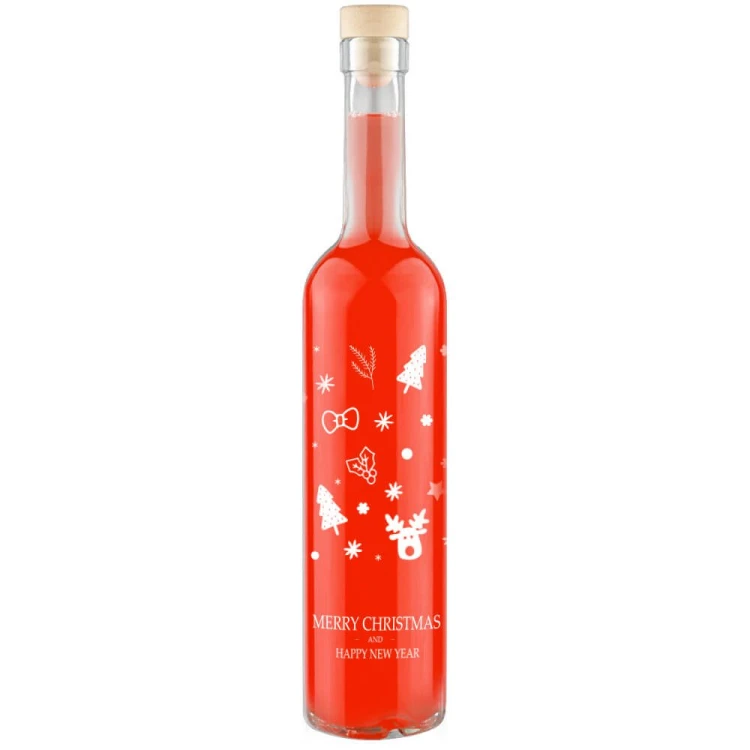 Futura Butelka z nadrukiem Świątecznym Bimberek