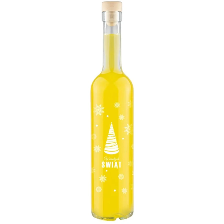 butelka ze świątecznym nadrukiem Futura 500ml Bimberek
