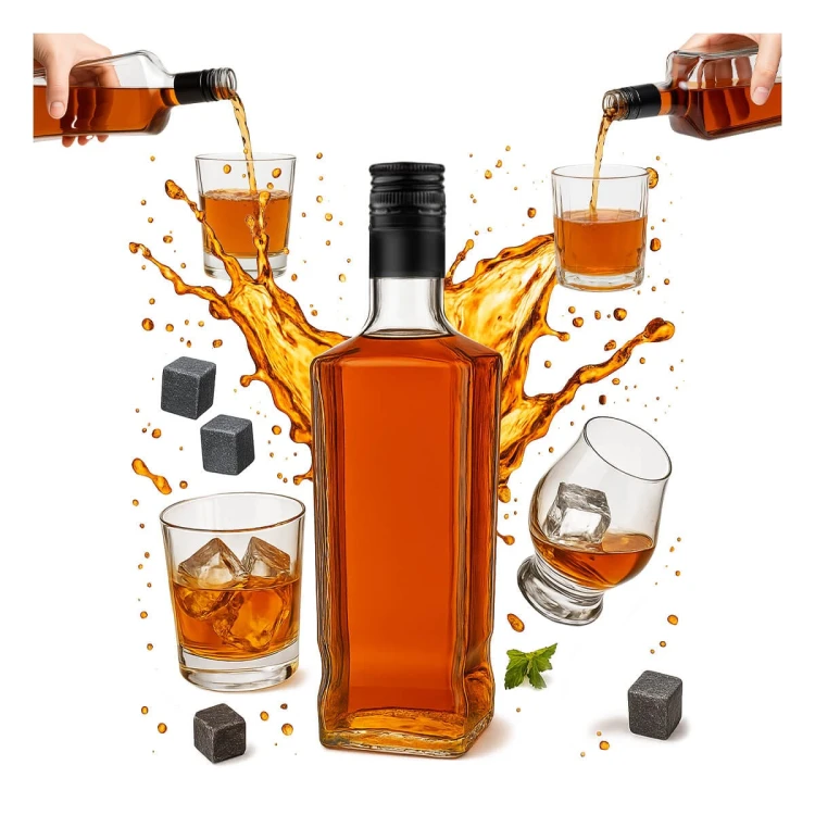 Butelka 1L Jack Walker Bimberek