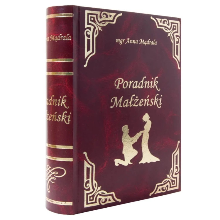 Poradnik Małżeński bordowy