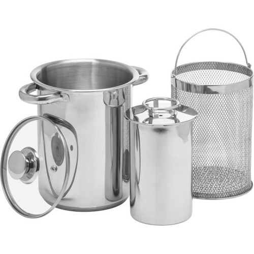 Zestaw wędliniarski garnek kosz szynkowar 1,5 kg