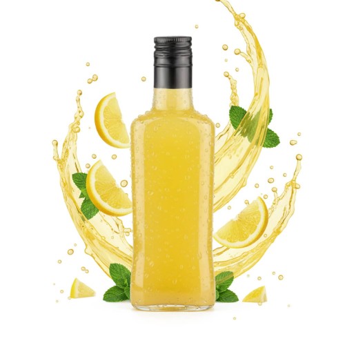 Szklana butelka 200ml Diva Bimberek cytrynowka