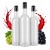 Butelka bordeaix winoo na zakretke czarna bezbarwna bimberek