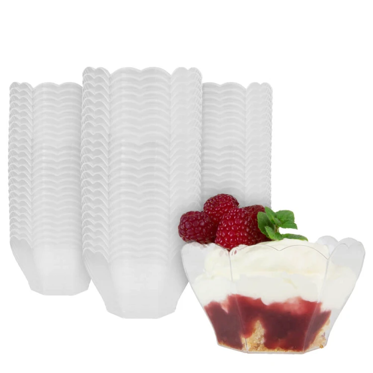 ozdobny Pojemnik na deserek queen plastikowy bimberek