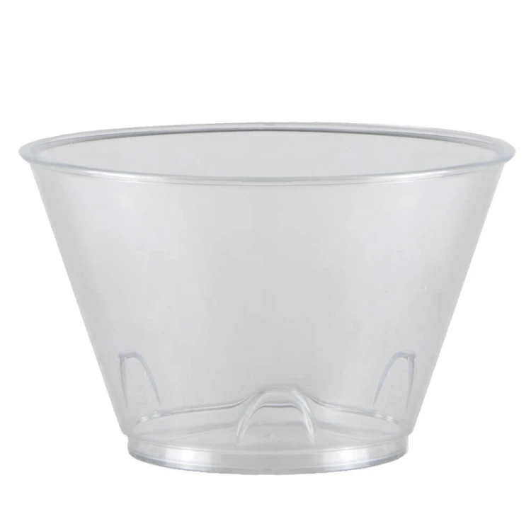 okragly Pojemniczek plastikowy na desery duzy 150ml bimberek
