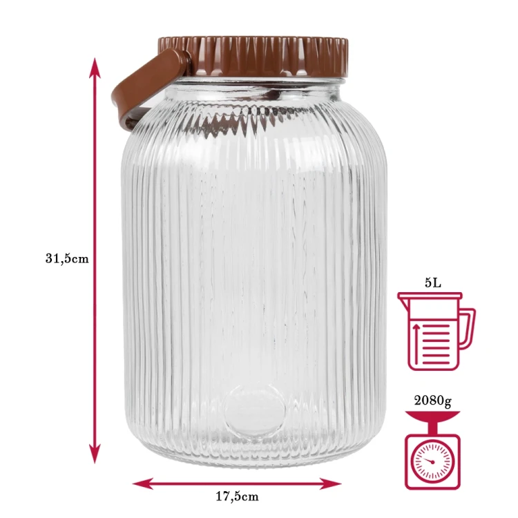 sloj do fermentacji 5l bimberek wymiary