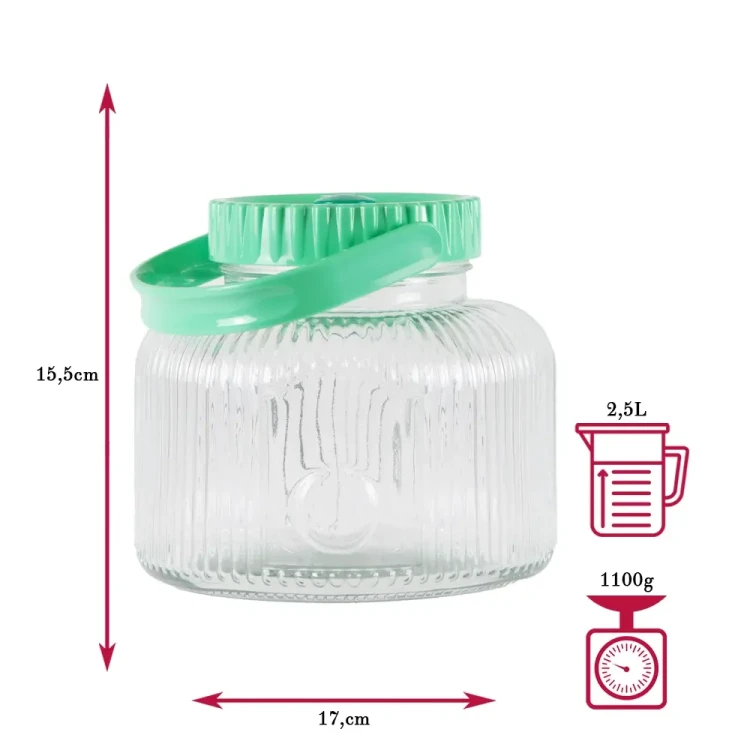 Sloj do fermentacji maly 2,5l bimberek wymiary