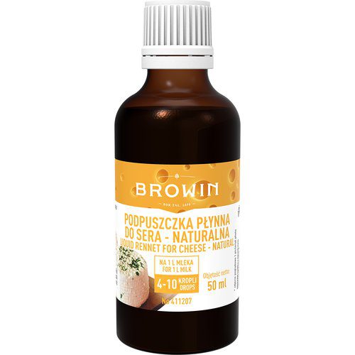 Naturalna podpuszczka do sera Browin Bimberek