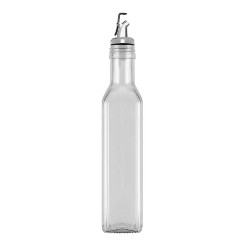 Butelka z dozownikiem na oliwe 250ml bezbarwna bimberek