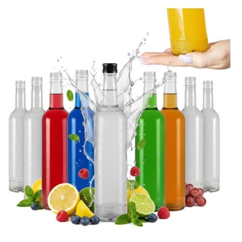 hurt Butelka Krysztal 500ml szklane butelki bimberek