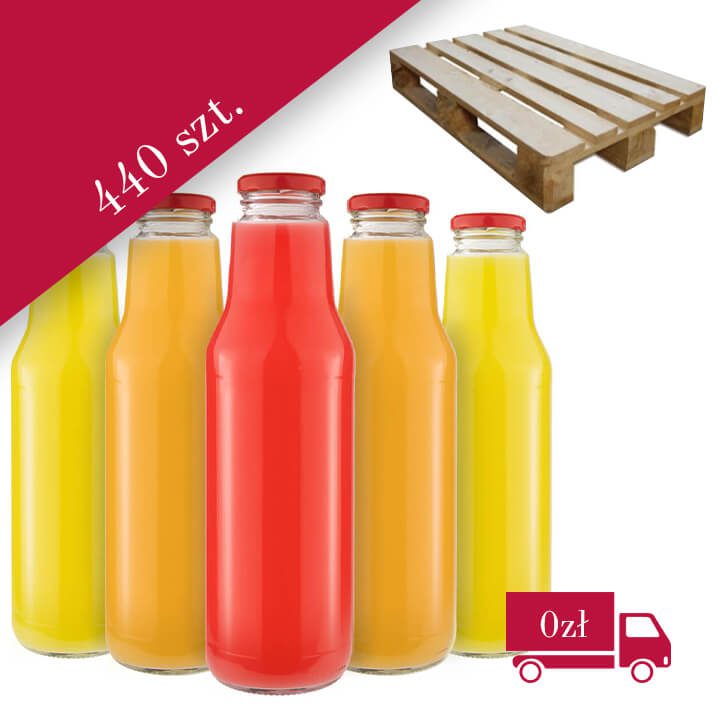 Butelka Kubuś pół paleta 440sztuk Bimberek