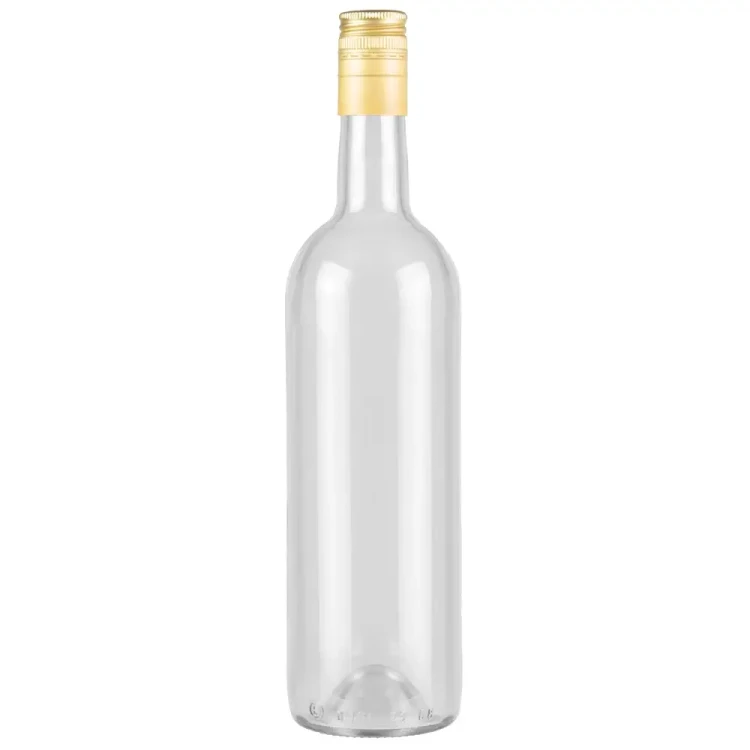 Butelka winoo na zakretke zlota bezbarwna bimberek