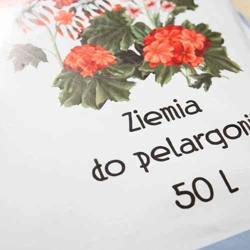 Ziemia do pelargonii i kwiatow balkopnowych bimberek 50l