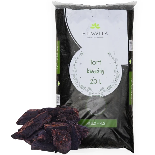 Torf kwasny 20L humivita Bimberek