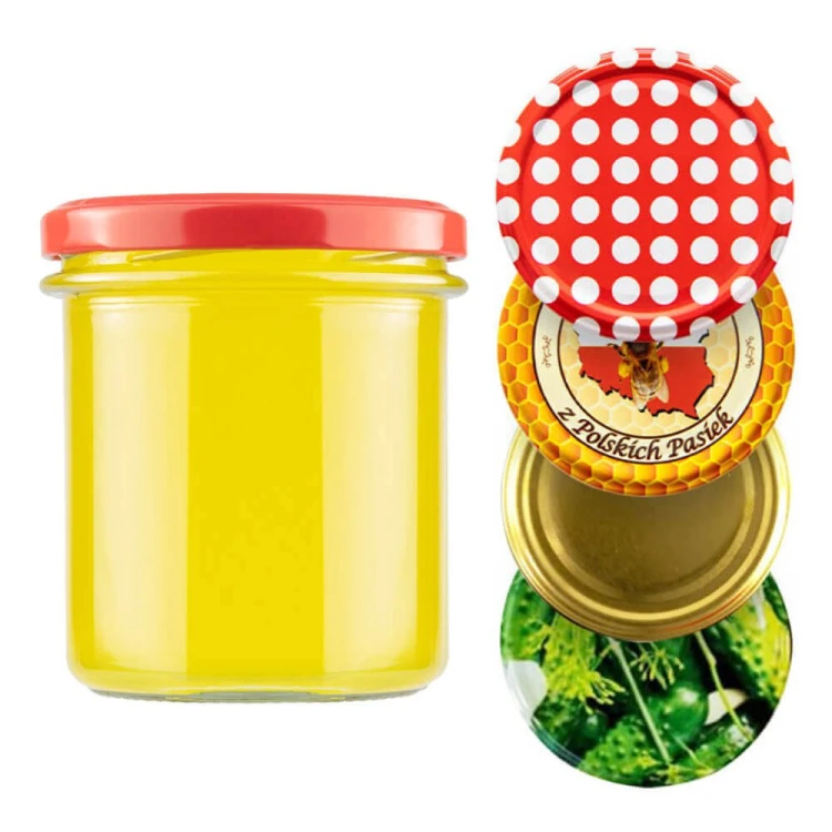 Słoik 350ml z rantem i zakrętką Bimberek sklep