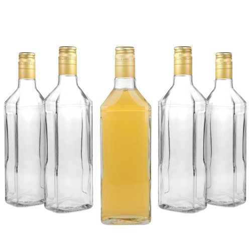 Szklana butelka Whisky zestaw Bimberek