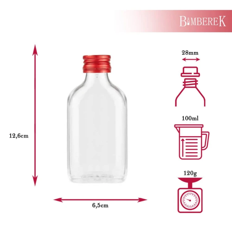butelka piersiowka 100ml wymiary bimberek