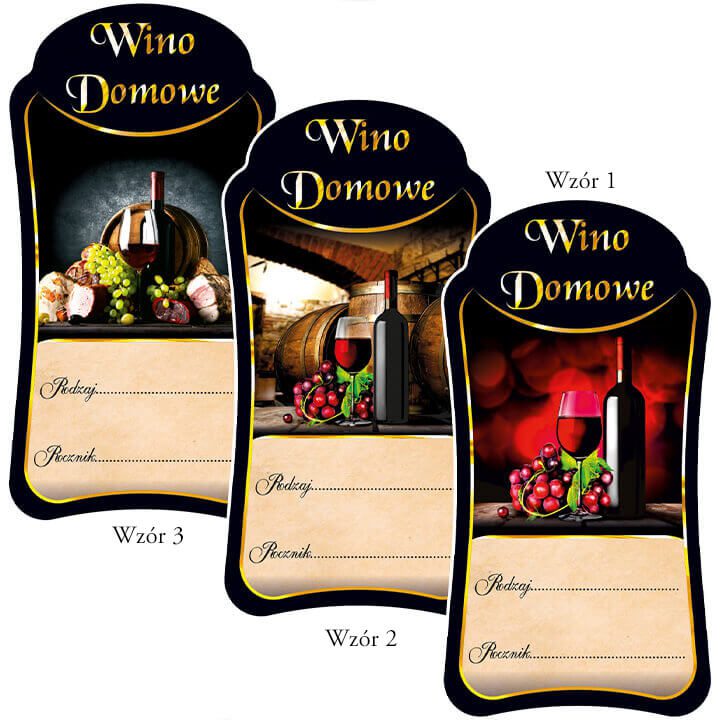Etykieta wino PREMIUM