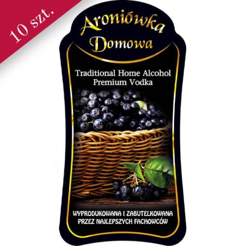 Etykieta aroniowka domowa premium bimberek sklep