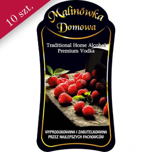 Etykieta malinówka domowa sklep