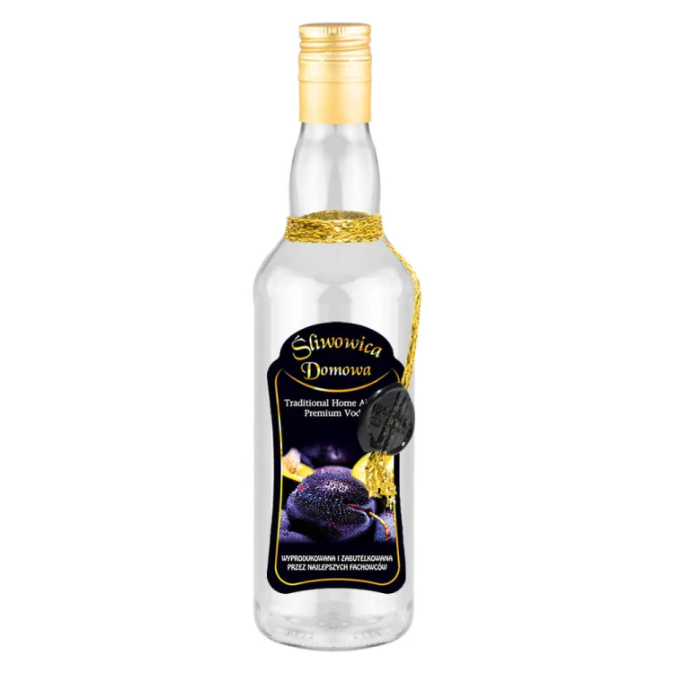 Butelka ozobna ze sznurkiem Monopol Bimberek sliwowica