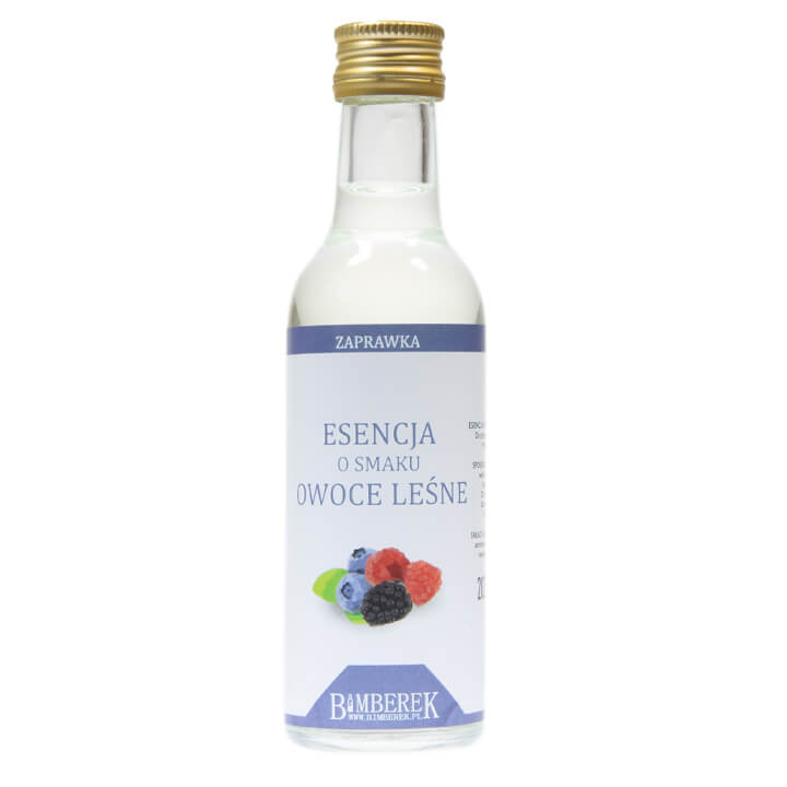 zaprawka do alkoholu owoce leśne