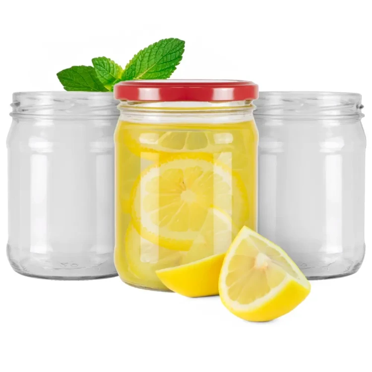 Sloik 450ml na miod zgrzewka bimberek cytryna