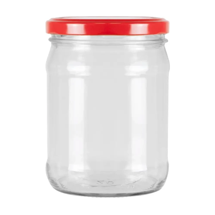szklany Sloik 450ml zgrzewka bimberek wieczko