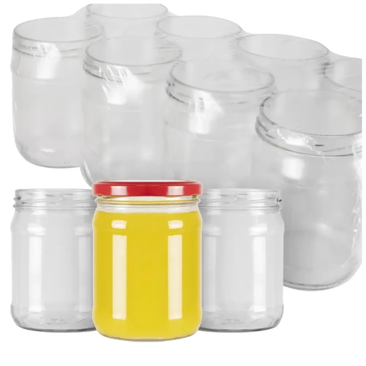Sloik 450ml zgrzewka bimberek 8 sztuk