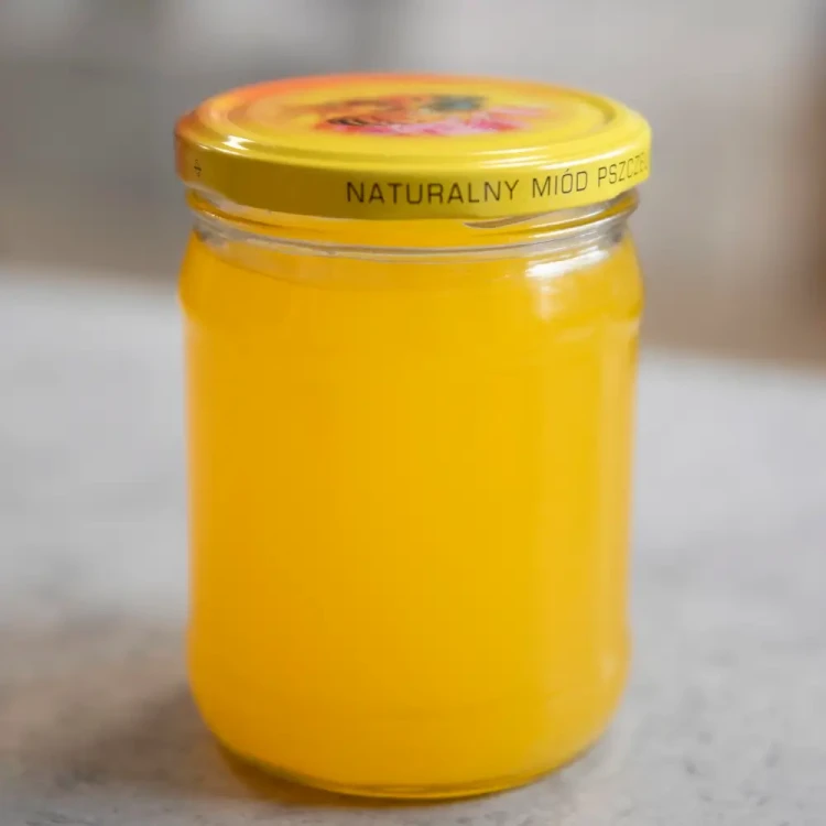 Sloik 450ml na miod naturalny zgrzewka bimberek