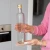 szklana Bezbarwna butelka na oliwe olej Dorica 500ml Bimberek