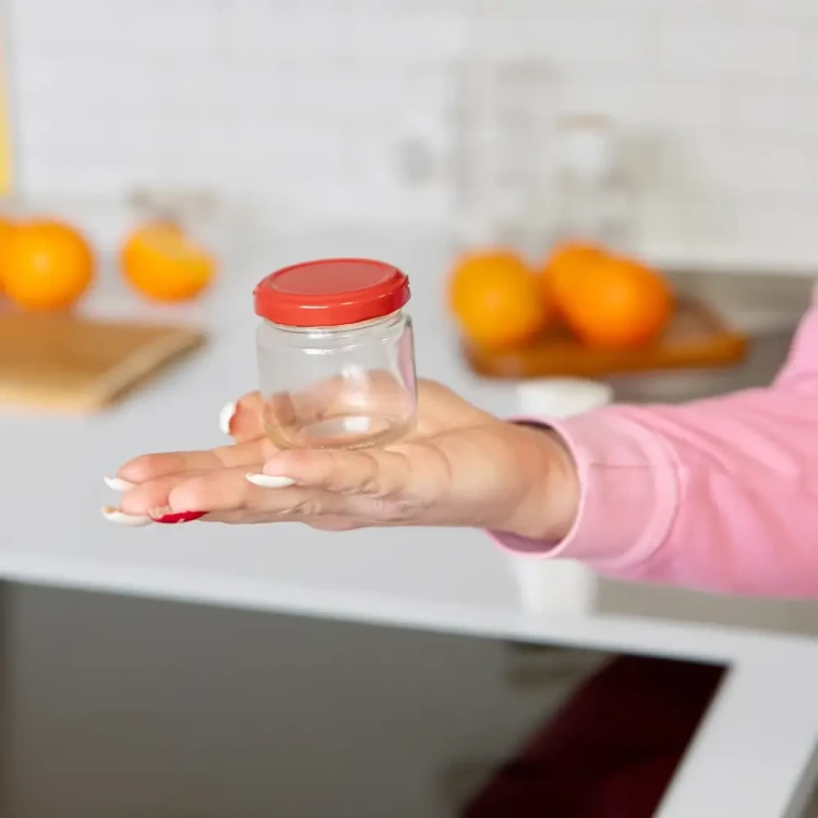 malutki szklany Sloiczek 100ml na przetwory Bimberek