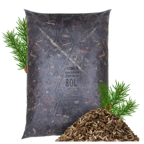 Kora sosnowa srednia 80l bimberek worek