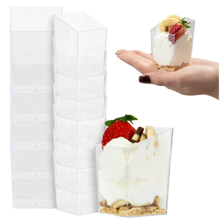 Pojemniczki na deserki 85ml cutblock bimberek komplet