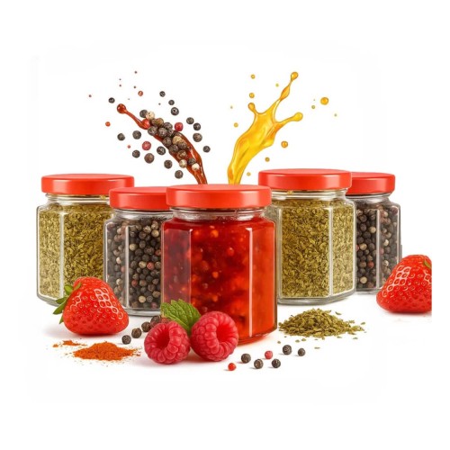 Soik szesciokatny 200ml bimberek zestaw