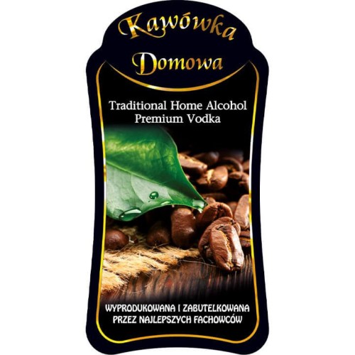 Etykieta kawówka premium bimberek