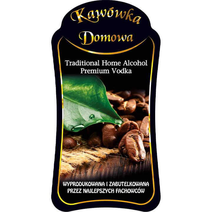 Etykieta kawówka premium bimberek