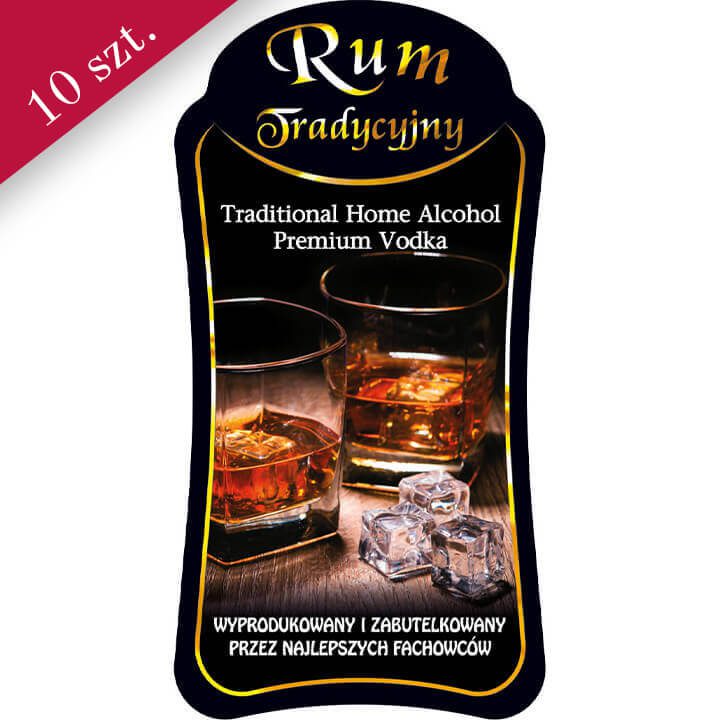 eTYKIETA PREMIUM NA RUM BIMBEREK