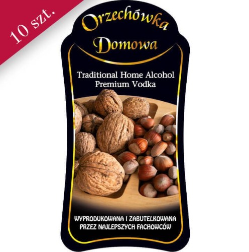 Etykieta orzechówka premium