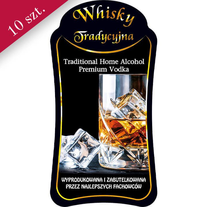 Etykieta na whisky bimberek sklep premium