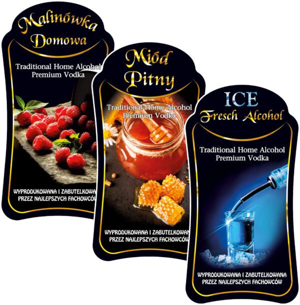 etykieta na alkohol