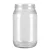 Sloik 900ml z wytloczeniem plaster miodu bimberek
