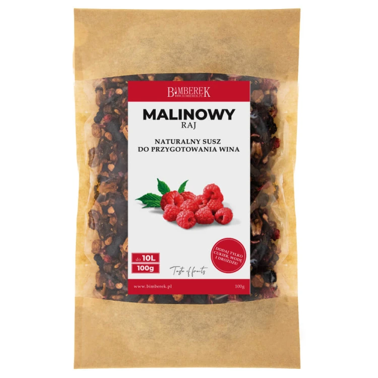 Susz do wina Bimberek malinowy raj 4