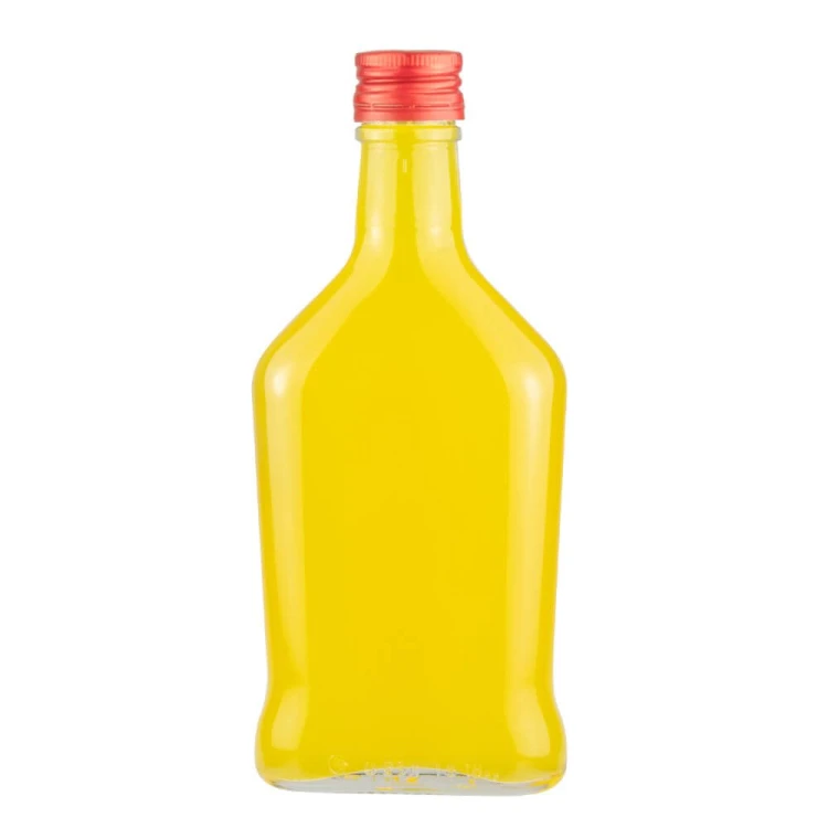 Szklana butelka piersiówka 250 ml Bimberek